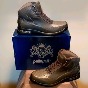 Pelle Pelle Leather Ostrich/Suede Interior Boots